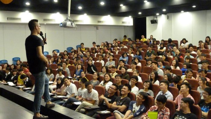 台北全方位人才培訓營學員笑開懷