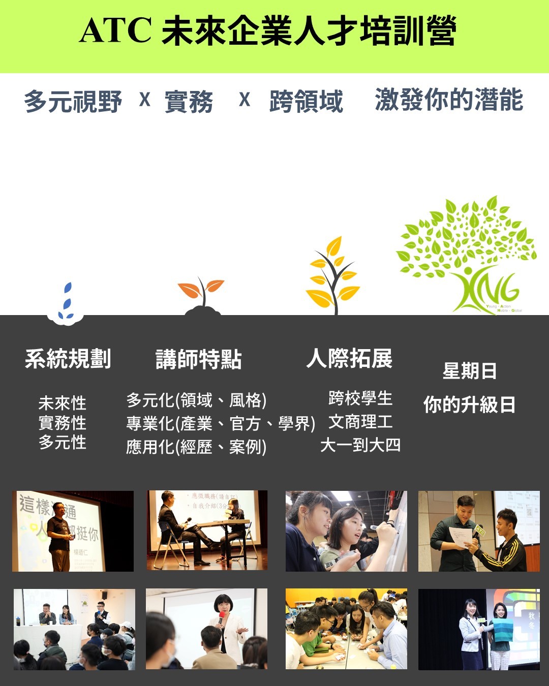 未來企業人才培訓營/課程/自信課程/表達課程/ATC